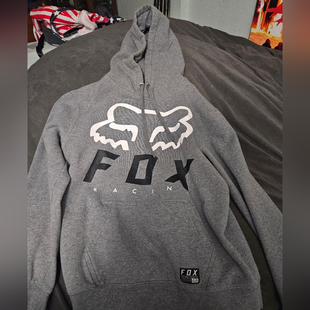 Fox Racing Heather Gray Pullover